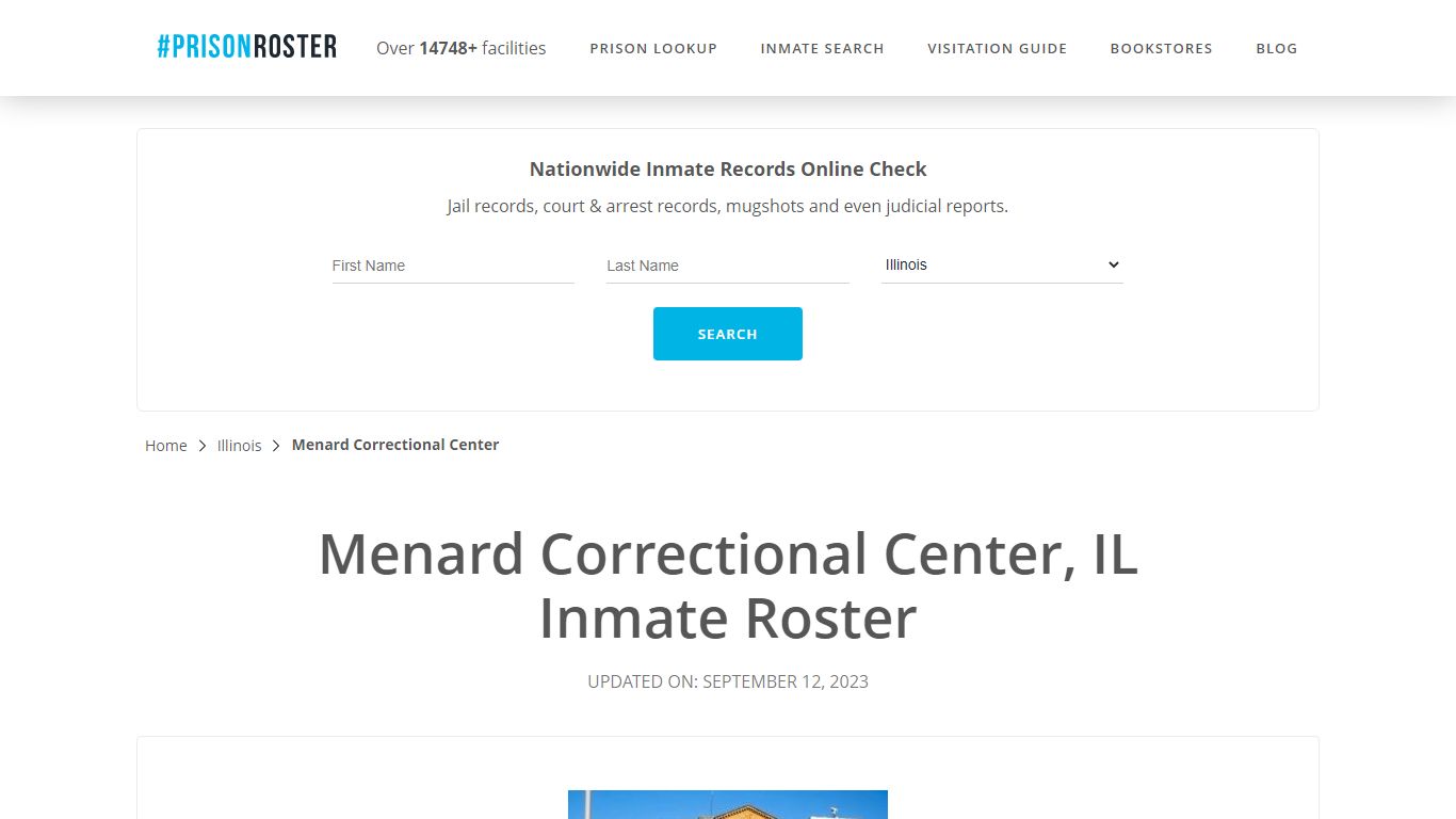 Menard Correctional Center, IL Inmate Roster - Prisonroster